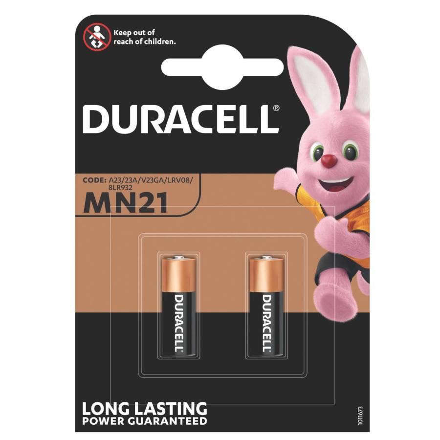 Baterie Alcalina Duracell Mn21 10pp040031, Tensiune 12 V, 2 Bucati/blister