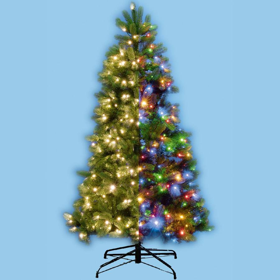 Brad Artificial Cu Lumina Led Incorporata, Inaltime 180 Cm