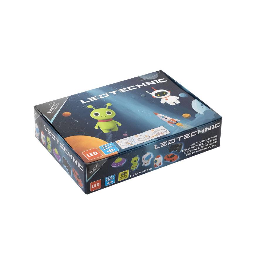 Led Llavero, Figuritas, 3xlr1130, 12 Pcs./display