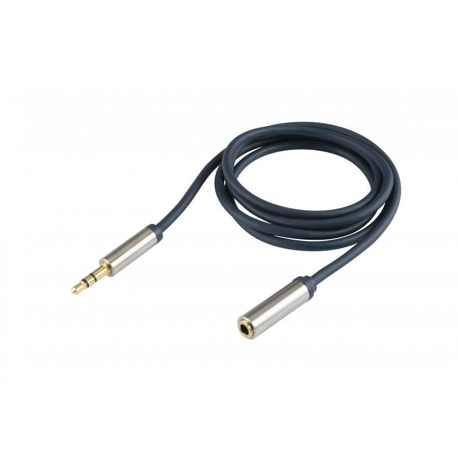 Cablu Audio, Mufa Stereo Metalic 3,5 Mm - Mufa Stereo Metalic 3,5 Mm, 2,5 M