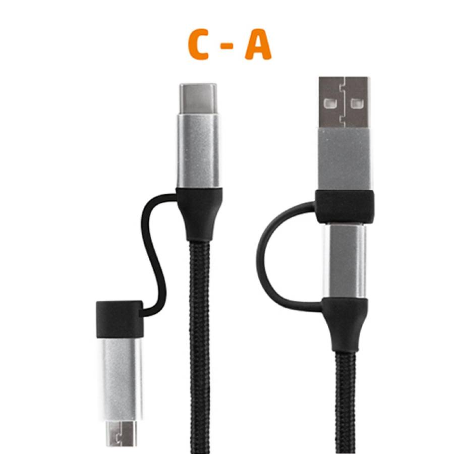 Cablu De Incarcare Usb, 4in1, 1.5m