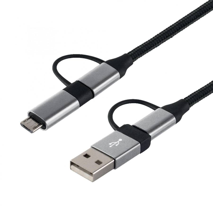 Cablu De Incarcare Usb, 4in1, 1.5m