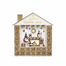 Calendar De Advent Cu Sertare, Cu Led-uri