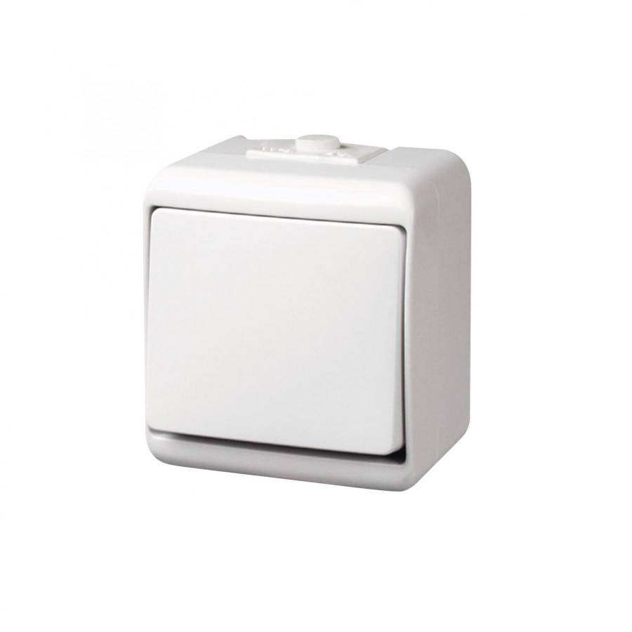 Comutator 1 Pol, Alb Aquastar