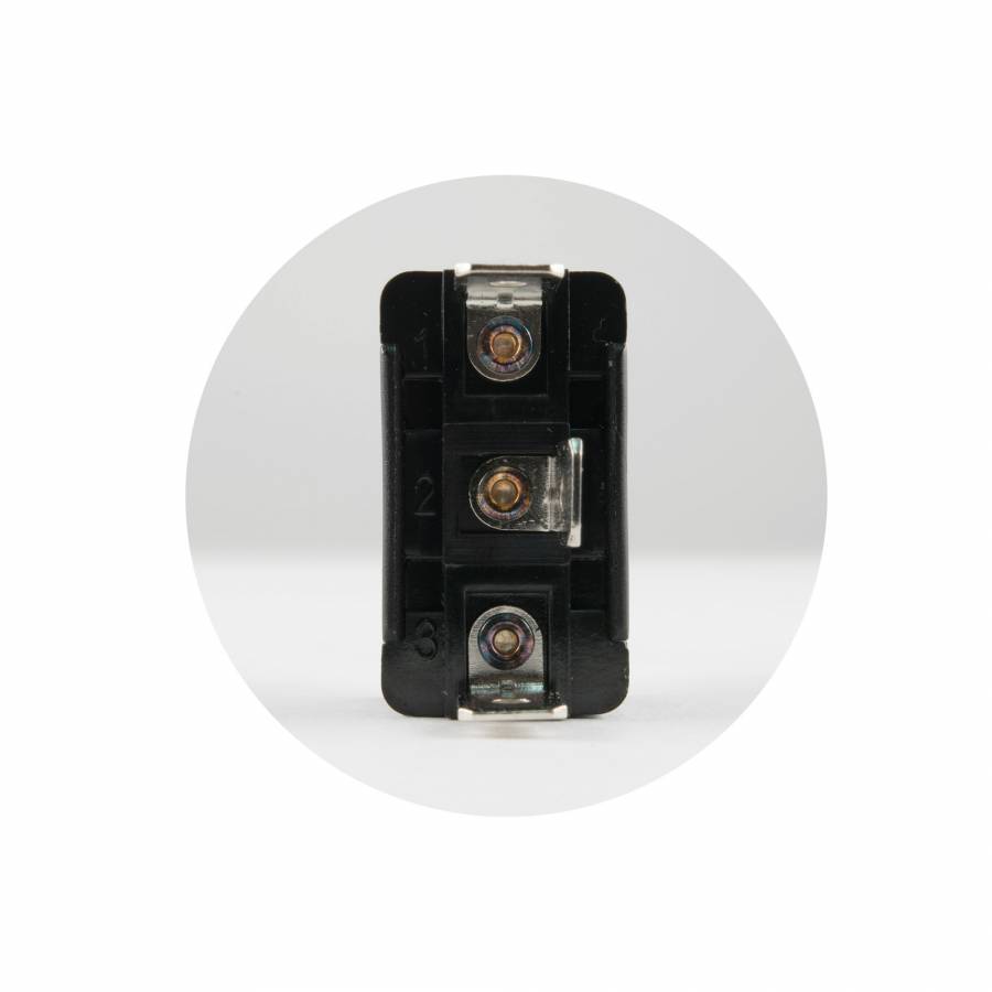 Comutator Basculant, 250v, 1 Circuit, 3 Poziţii, Cu Maner, Cu Comutare