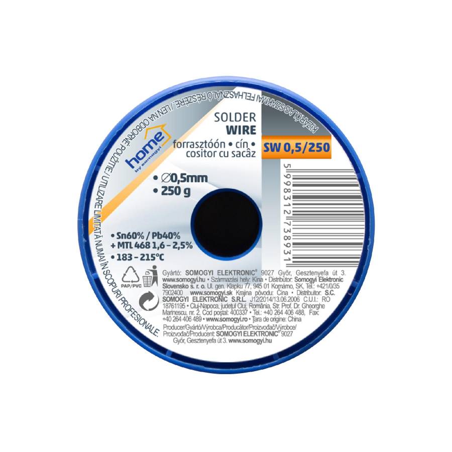 Cositor Cu Sacaz, 0,5 Mm, 250g