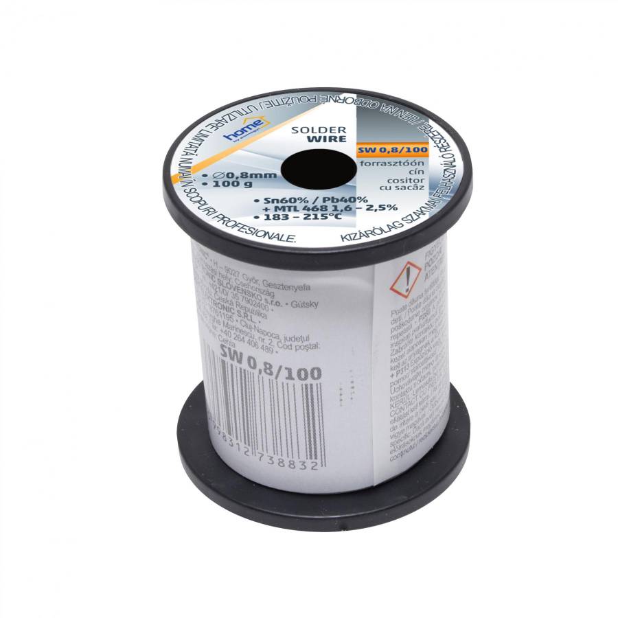 Cositor Cu Sacaz, 0,8 Mm, 100g