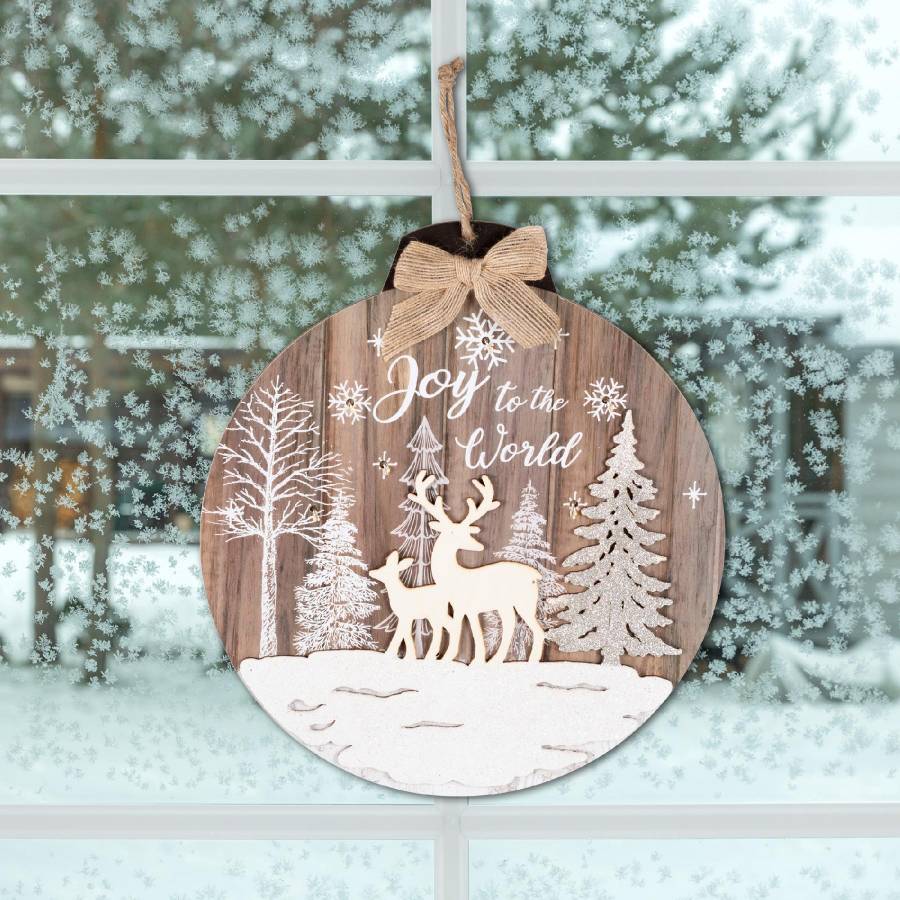 Decor Lemn Fereastra/usa