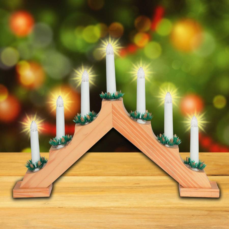 Decor Piramida Cu Lumanari