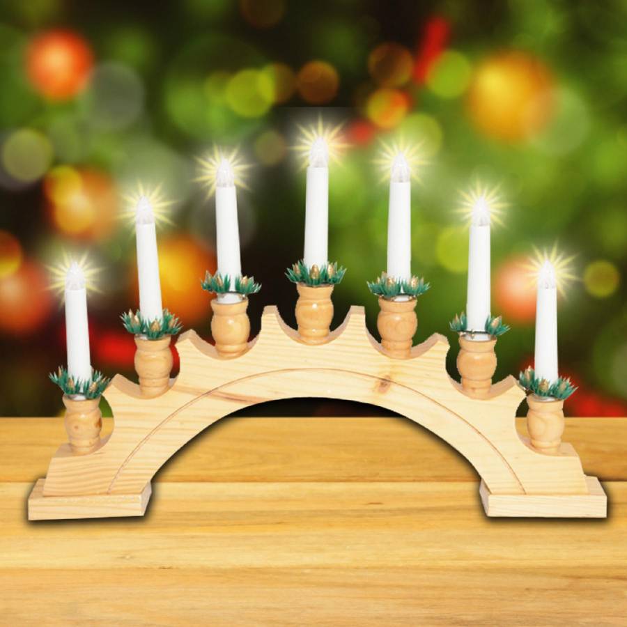 Decor Piramida Cu Lumanari