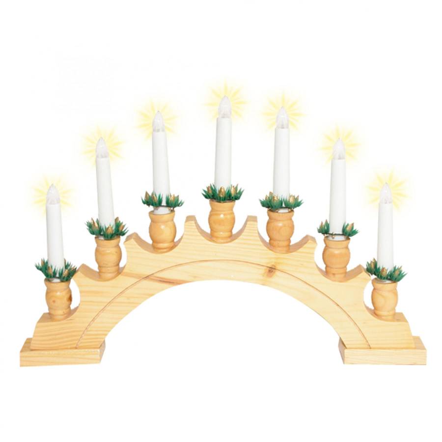 Decor Piramida Cu Lumanari