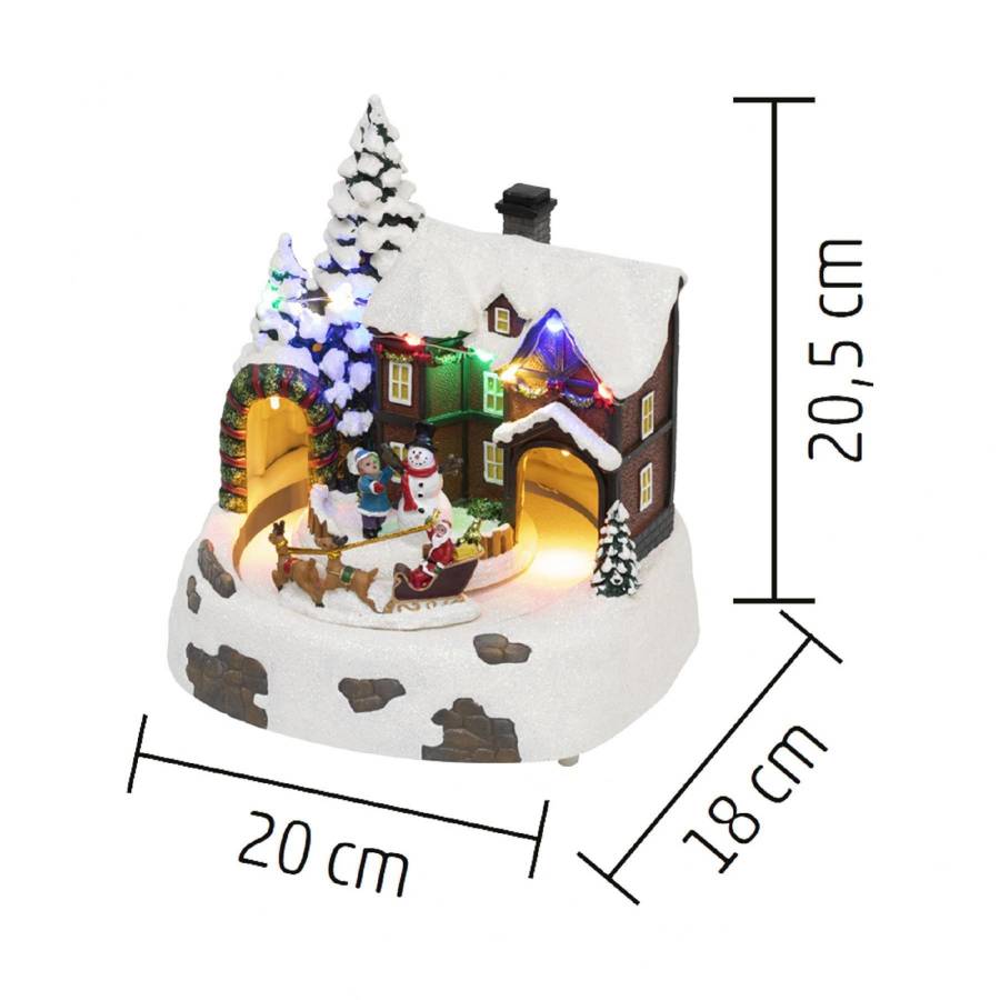Diorama, Casa Cu Zapada