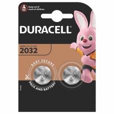 Duracell Dl2032 10pp040028 Baterie Buton Litiu, Tensiune 3,2 V, 2 Buc./blister