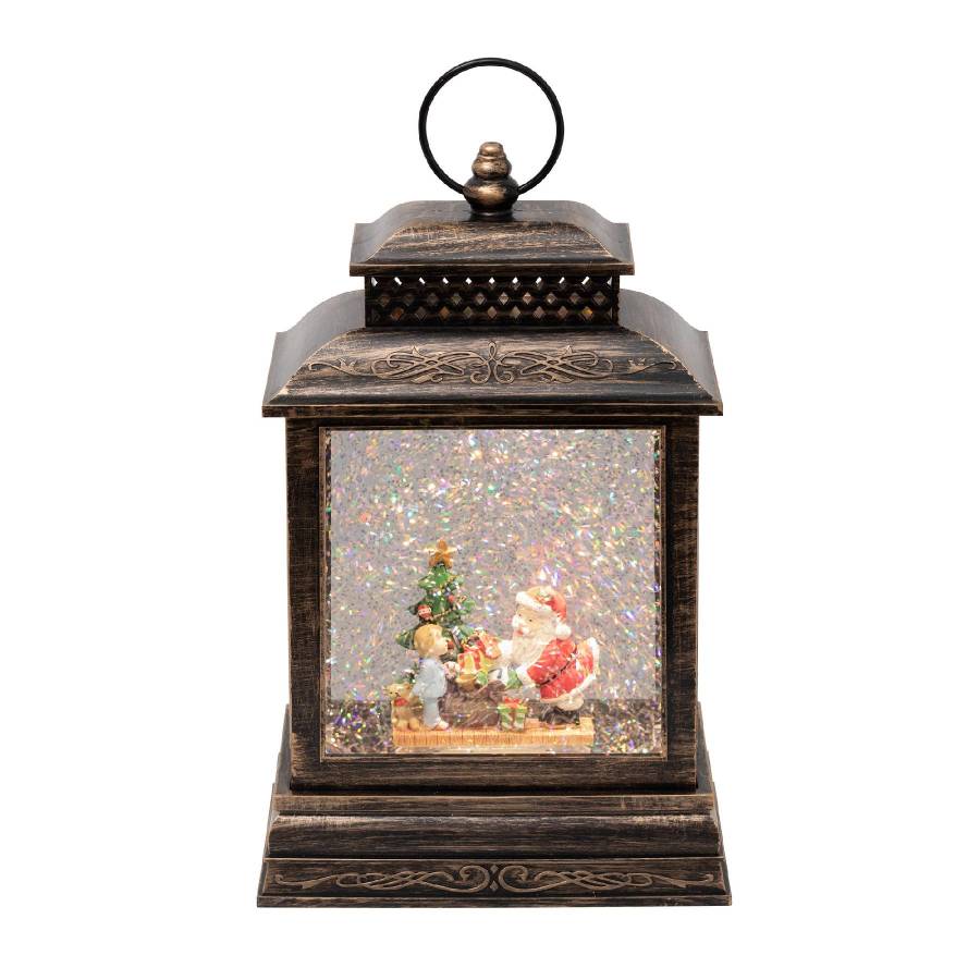 Felinar Cu Lichid Si Sclipici, Mos