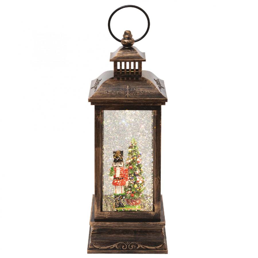 Felinar Cu Lichid Si Sclipici, Ostas