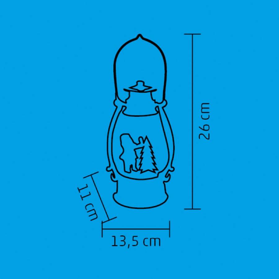 Felinar Cu Lichid si Sclipici