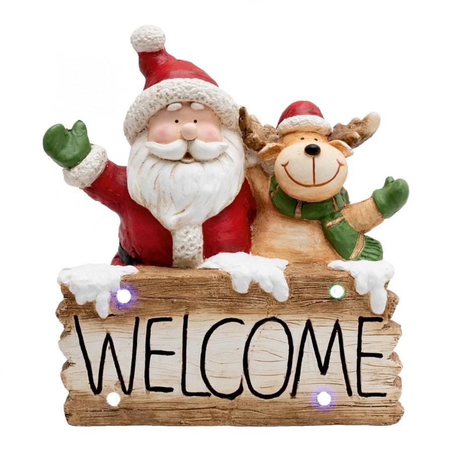 Figurina Ceramica, Welcome, Mos, Ren