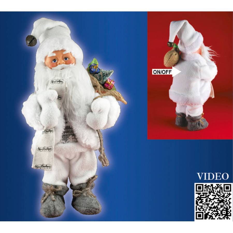 Figurina Moş Care Danseaza şi Canta