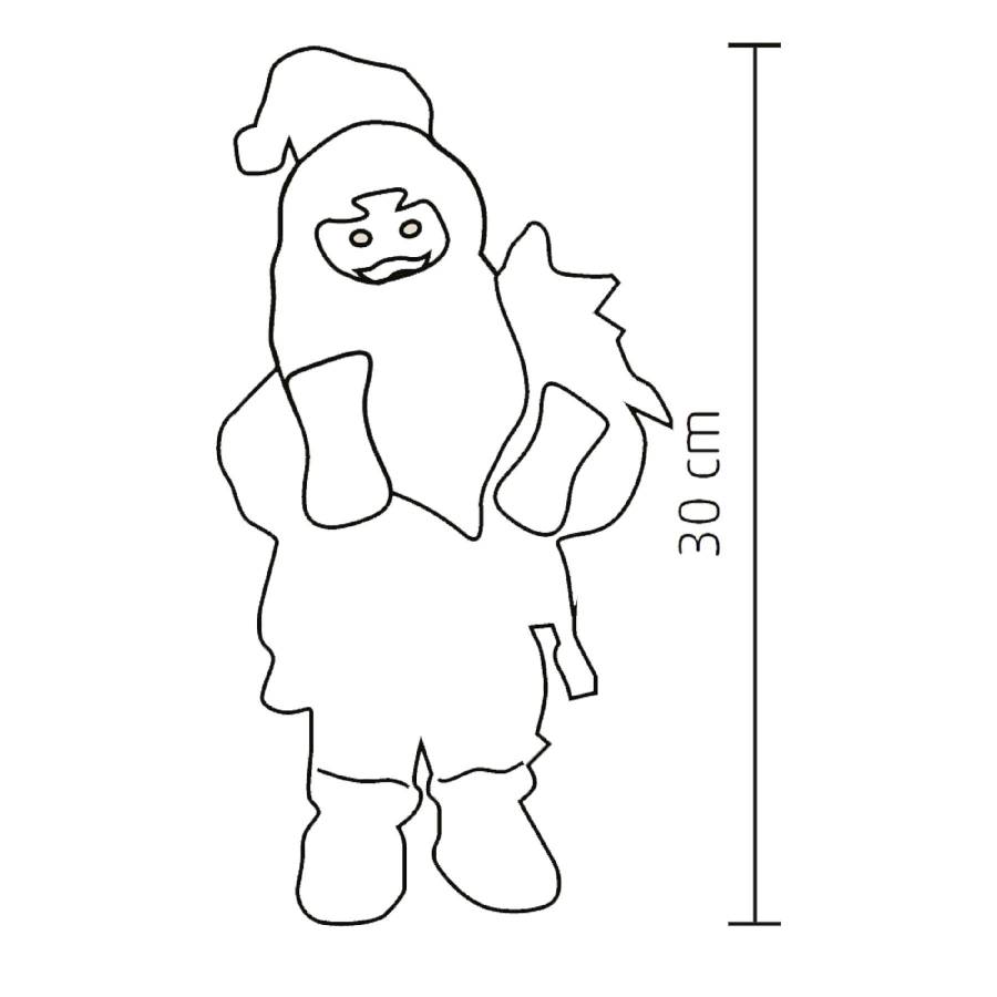 Figurina Moş Care Danseaza şi Canta