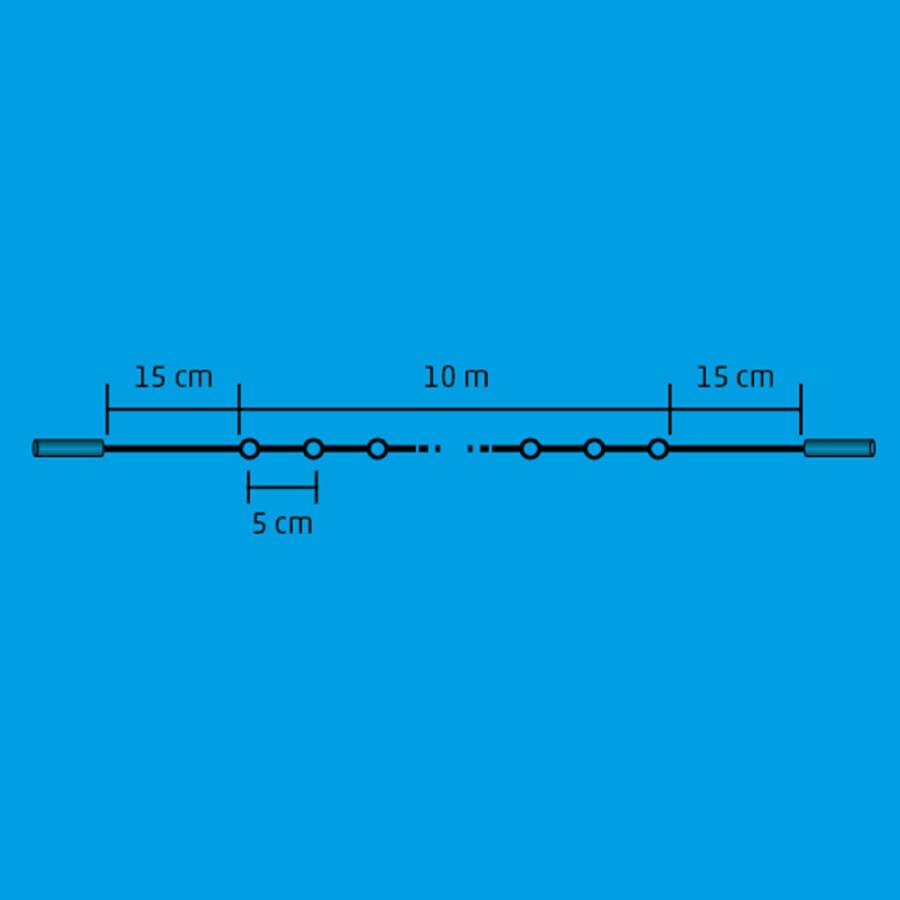 Ghirlanda Cu Led-uri, Cu Legare in Serie, 10 M, Ip44