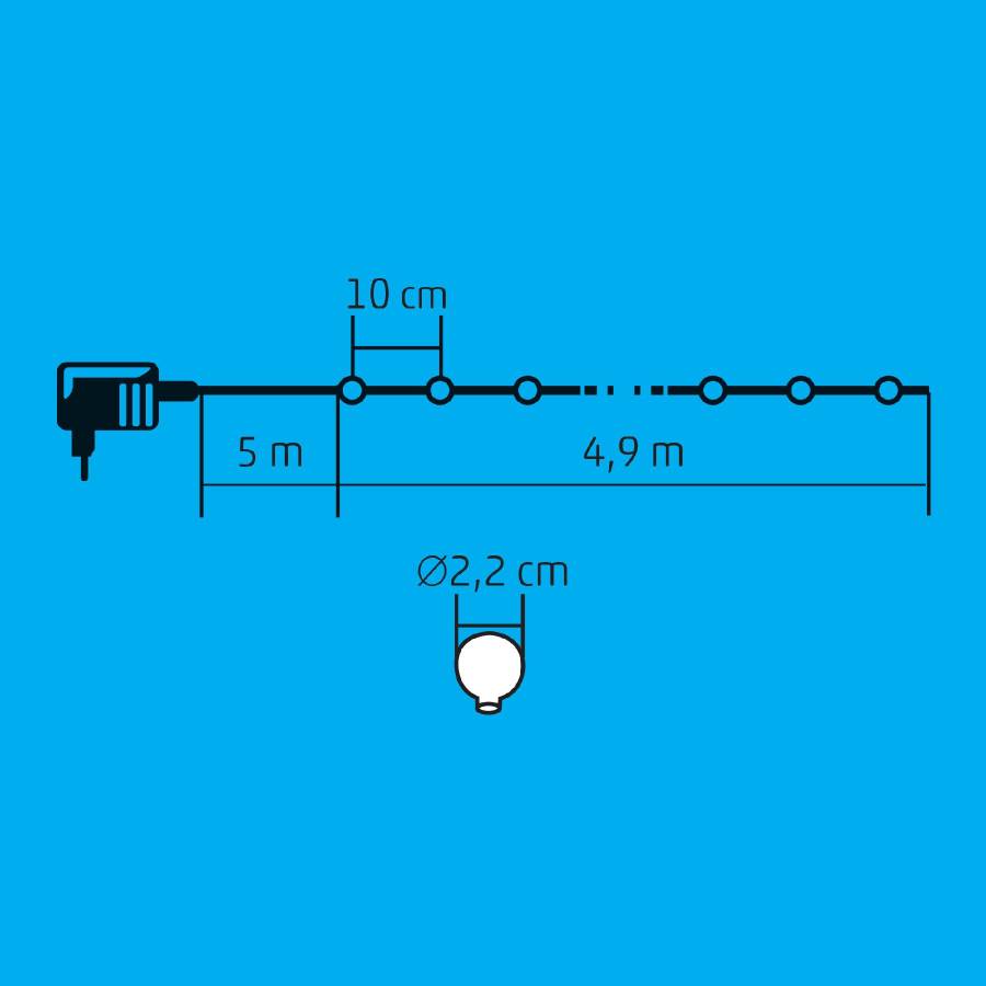 Ghirlanda Cu Led-uri, Decor Glob