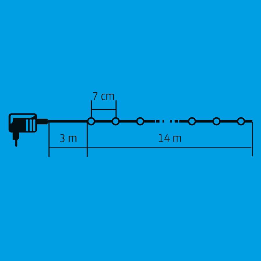 Ghirlanda Cu Led-uri, Dual Color