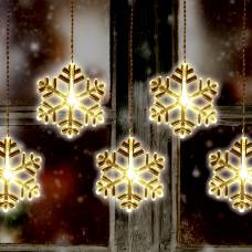 Ghirlanda Cu Led-uri, Tip Fulgi De Zapada