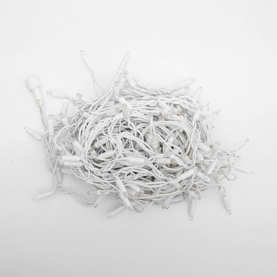 Ghirlanda Luminoasa, 200 Led-uri, Cablu Alb, Pentru Utilizare in Exterior