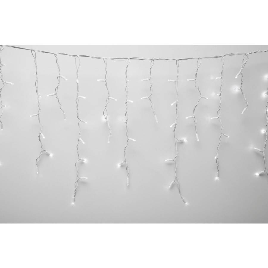 Ghirlanda Luminoasa, 200 Led-uri, Cablu Alb, Pentru Utilizare in Exterior