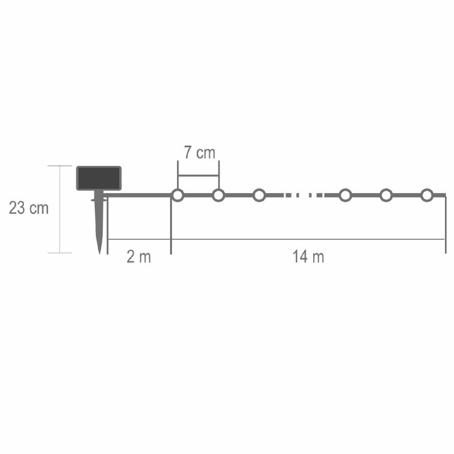 Girlande Luminoase Solare