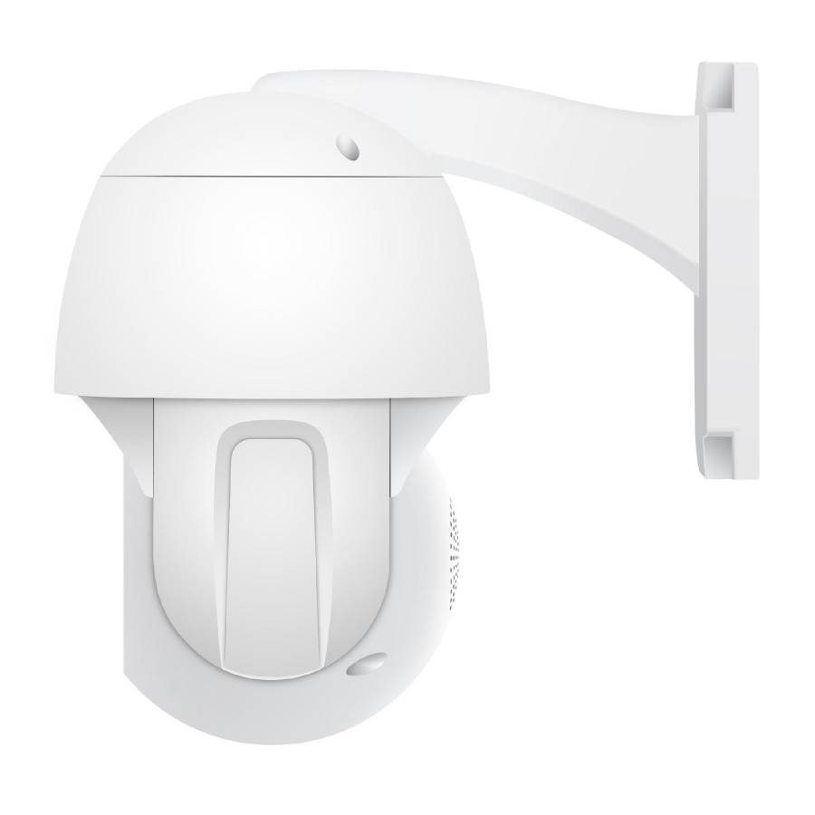 Homeguard,outdoor 2k Pan & Tilt Zoom Ai Security Camera