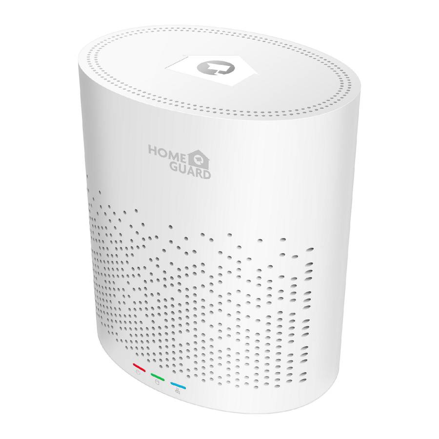 Homeguard, Sistem De Securitate Fara Fir Smart Deterrencre, Smarthub 2 Camere Cu Lumina Rosie Albastra si Sirena