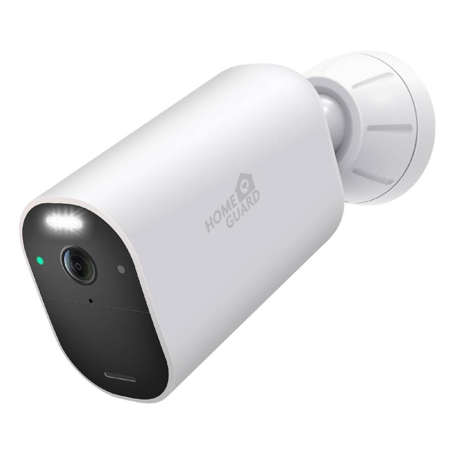 Homeguard, Sistem De Securitate Fara Fir Smart Deterrencre, Smarthub 2 Camere Cu Lumina Rosie Albastra si Sirena