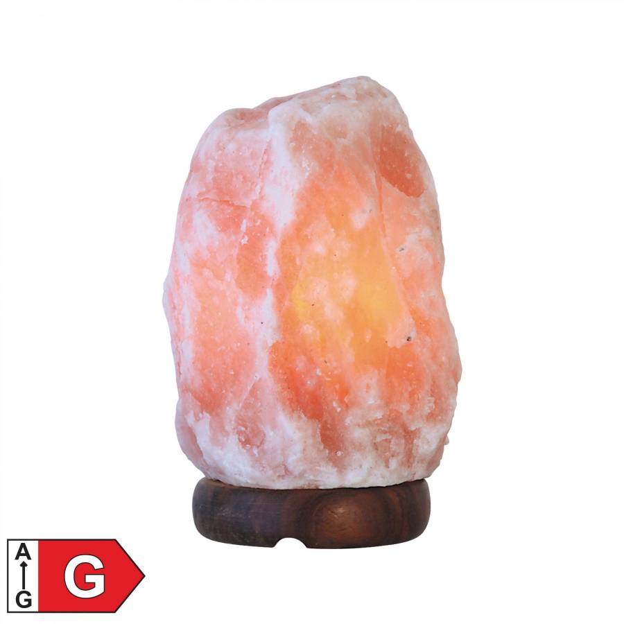 Lampa Cu Cristal De Sare, Roca, 1-2 Kg