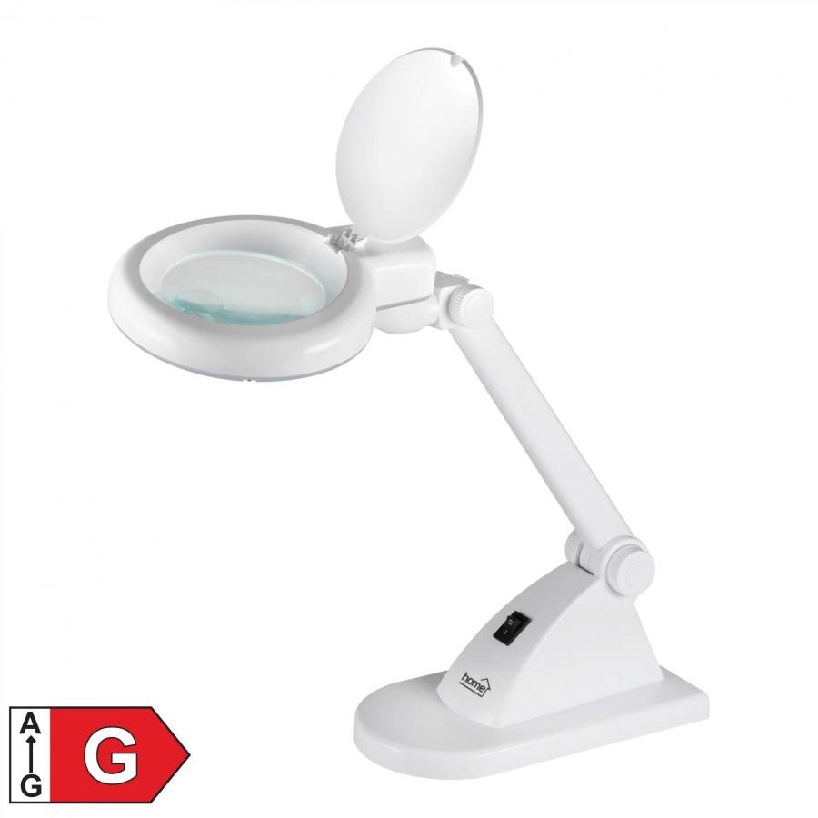 Lampa De Masa Cu Lupa, Cu Led, Montabila Pe Masa