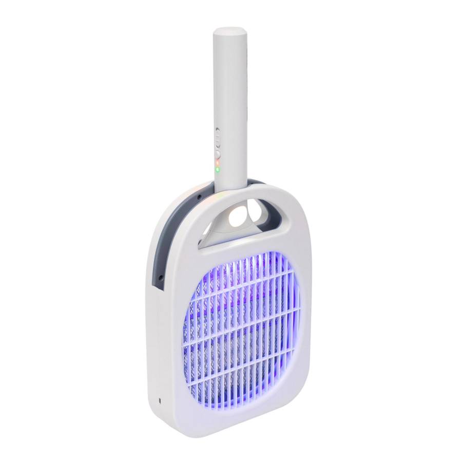 Paleta Electrica Pentru Muste Cu Suport Pentru Perete/masa, Led Uv