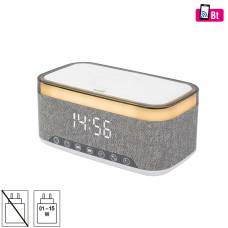 Player Multimedia Cu Ceas Cu Alarma, incarcator Qi