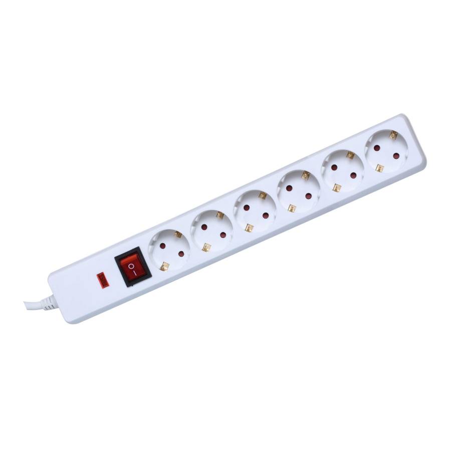 Prelungitor Cu Protecţie La Supratensiune, 6 Prize