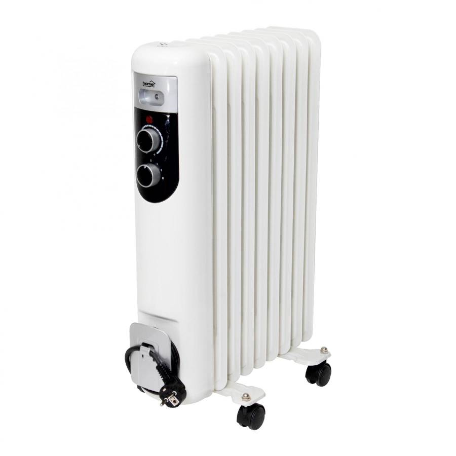 Radiator Cu Ulei, 9 Elementi, 2000 W