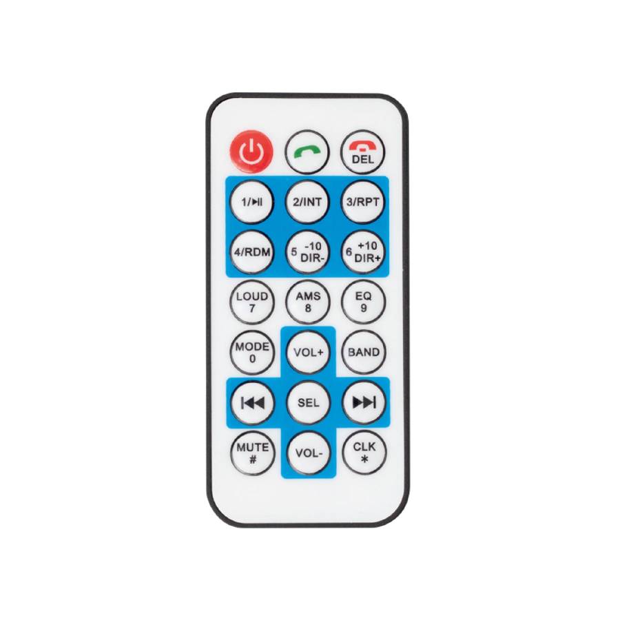 Radio Auto Bt-fm-usb-sd-aux, Ecran Led Albastru