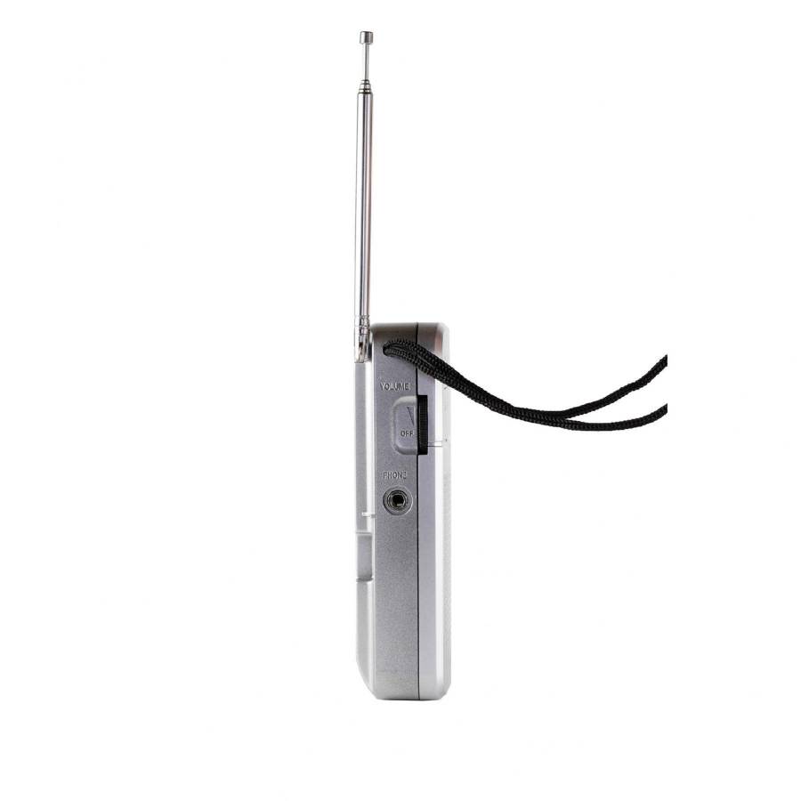 Radio Portabil 2 Benzi, Argintiu