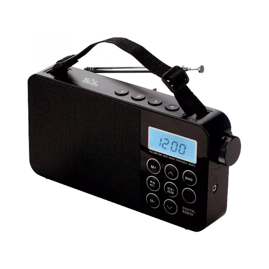 Radio Portabil, 3 Benzi, Lcd