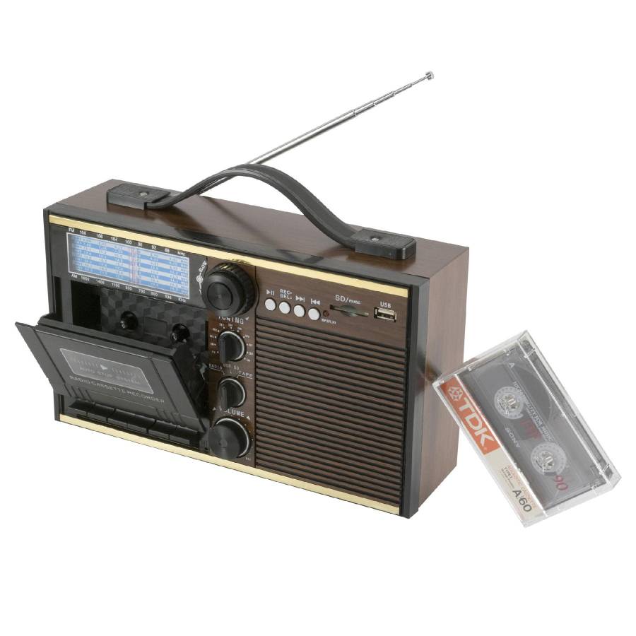 Radio Retro Cu Casetofon