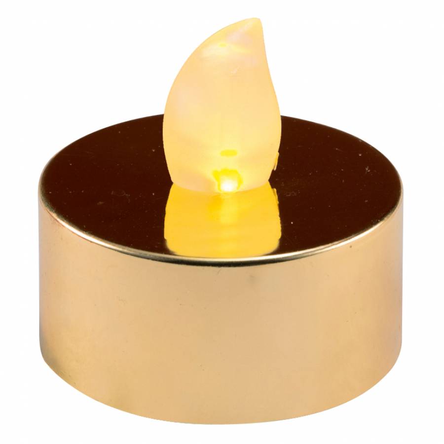 Set Candele Cu Led, Auriu