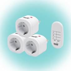 Set Prize Telecomandabile 3000 W, 3 Prize   Telecomanda