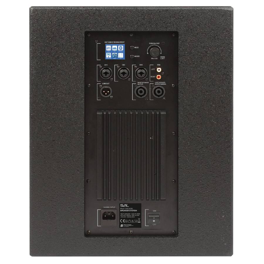 Sistem Audio Profesional, Woofer De 30 Cm.