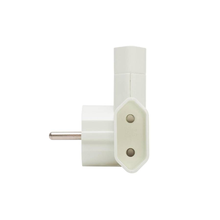 Soclu Euro 3 Distribuitor T, Alb, Montare incastrata