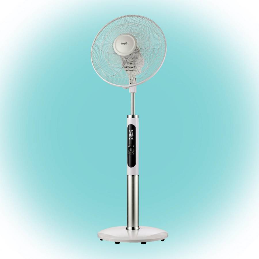 Ventilator Cu Picior, Oscilare 3d, Alb, 40 Cm, 60 W