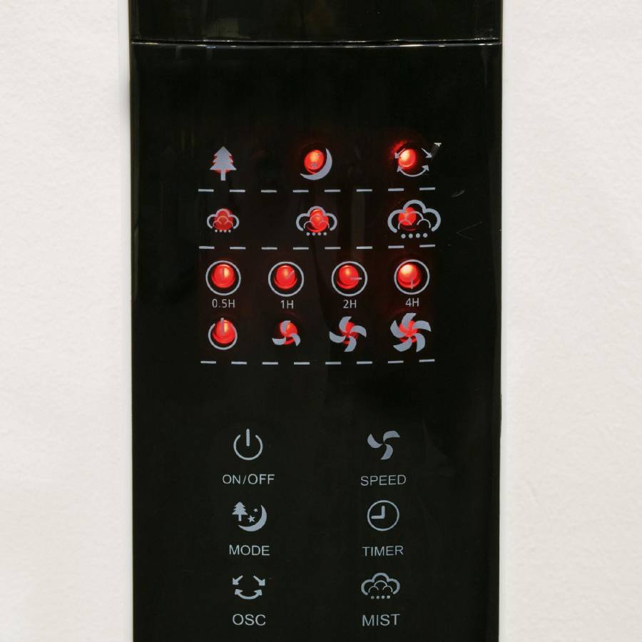 Ventilator Cu Umidificator, Alb, 90 W