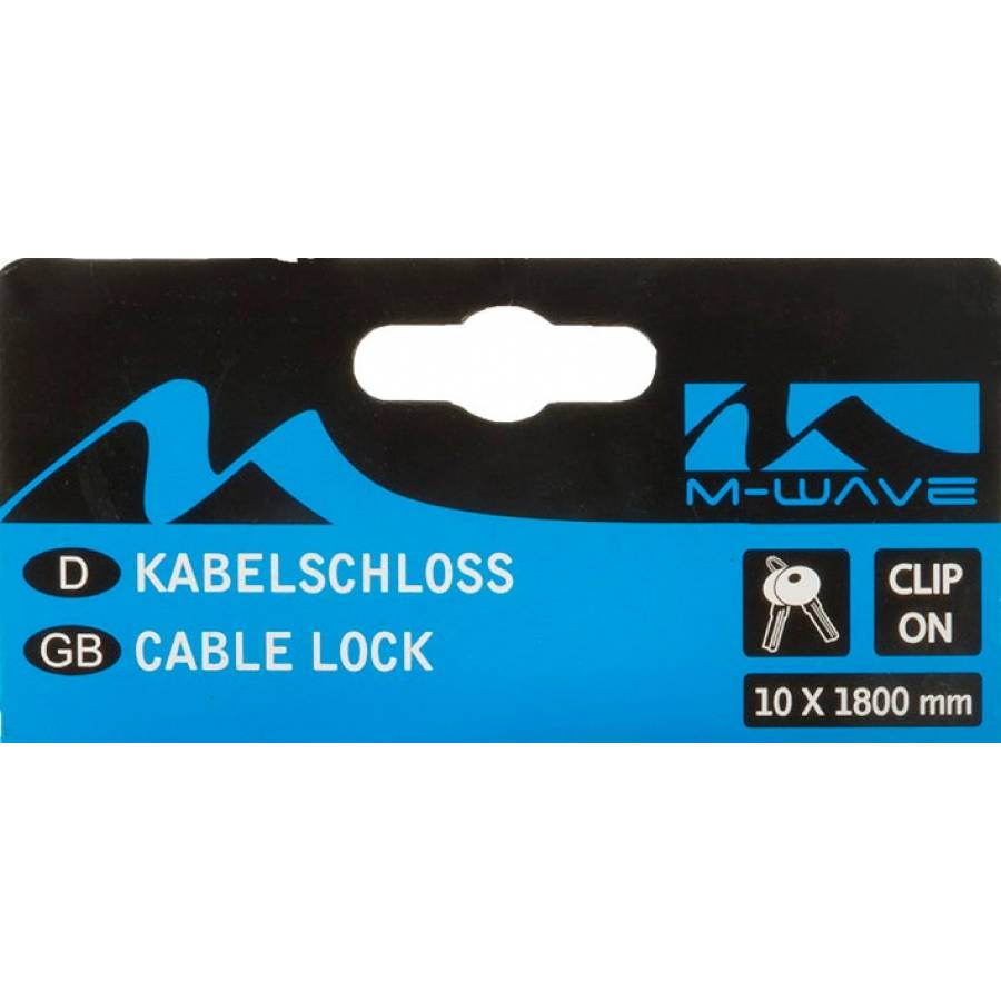 Antifurt Cu Cheie M-wave  s 10.18  Verde